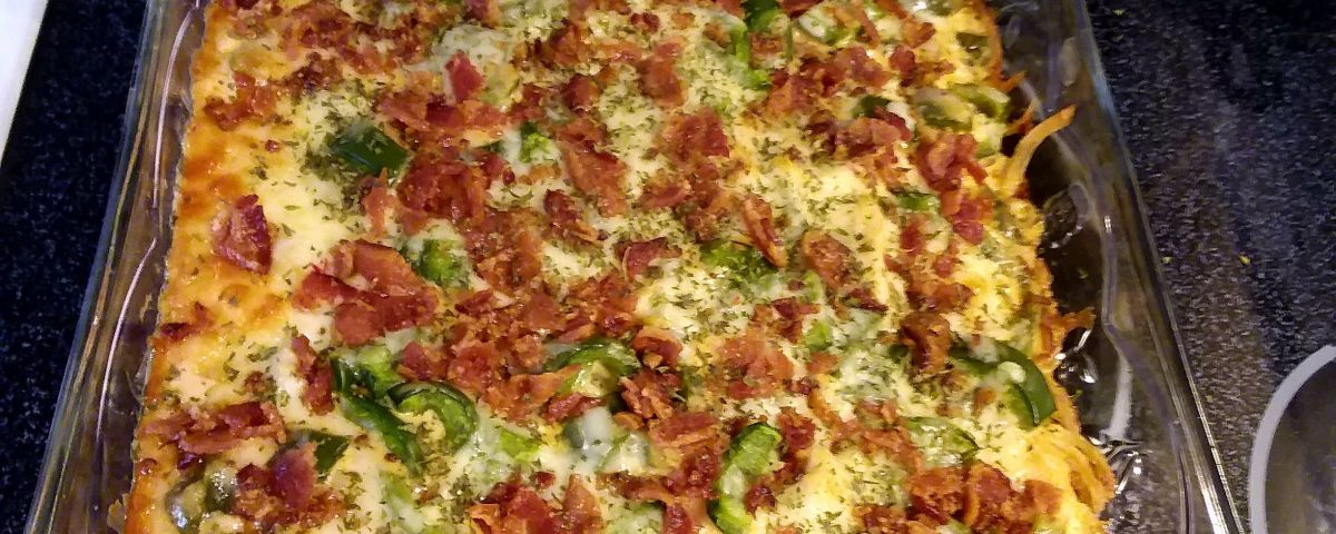 Jalapeno Popper Chicken Casserole