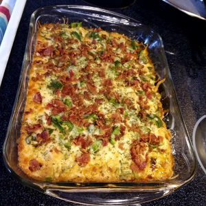 Jalapeno Popper Chicken Casserole